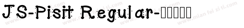JS-Pisit Regular字体转换